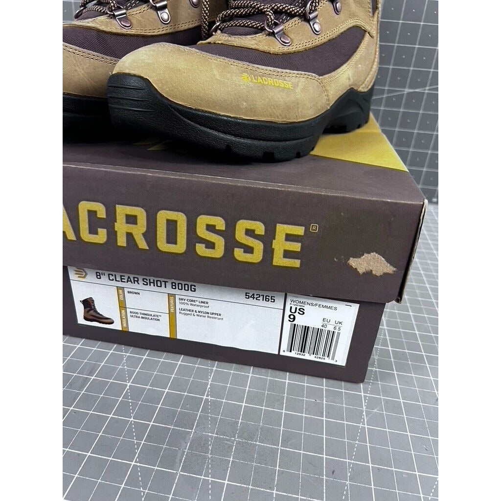 LaCrosse Women's Clear Shot Boot 800G 542165 Sz 9 US 40 EU New w/Box