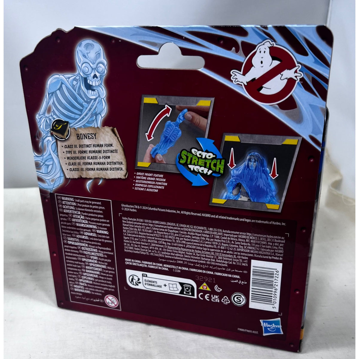 Ghostbusters Fright Features Phoebe Spengler Action Figure w/Bonesy Ghost New