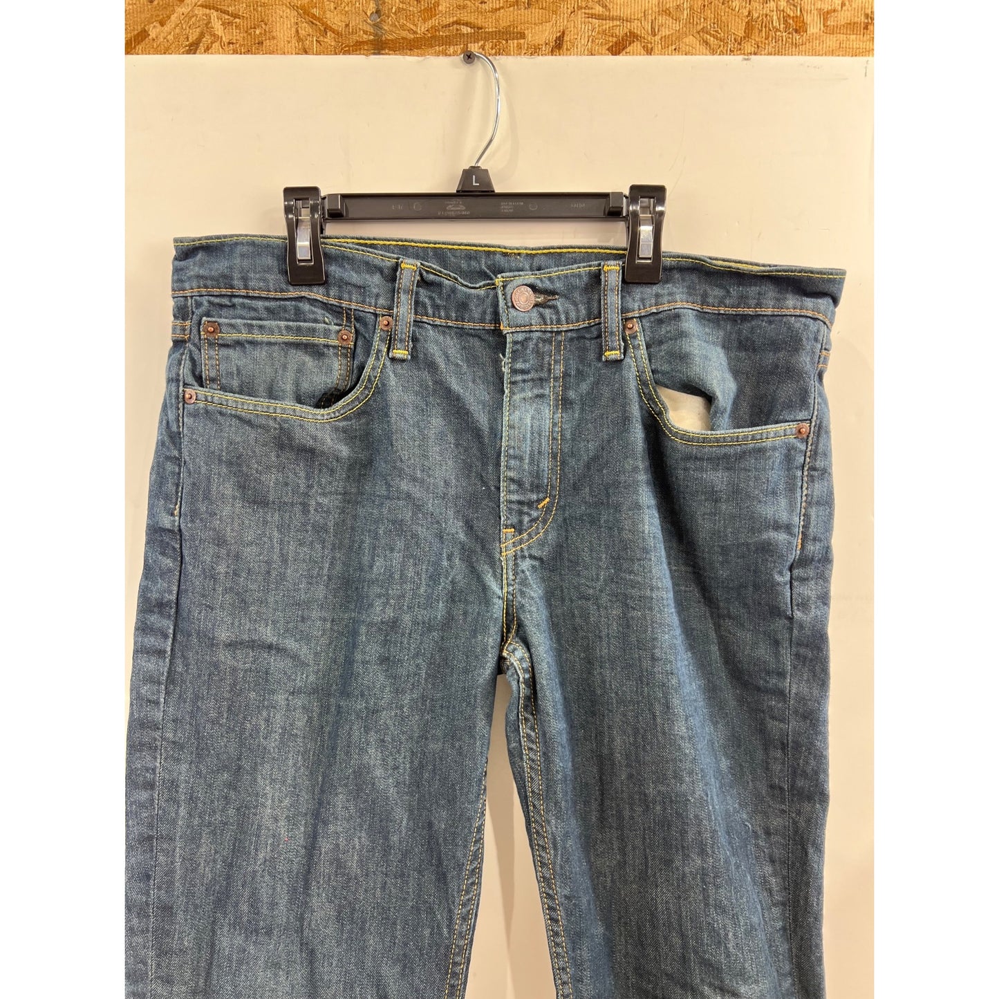 Levi’s 511 Slim Fit Denim Jeans Dark Wash W34 L32 Men’s Classic Straight Leg