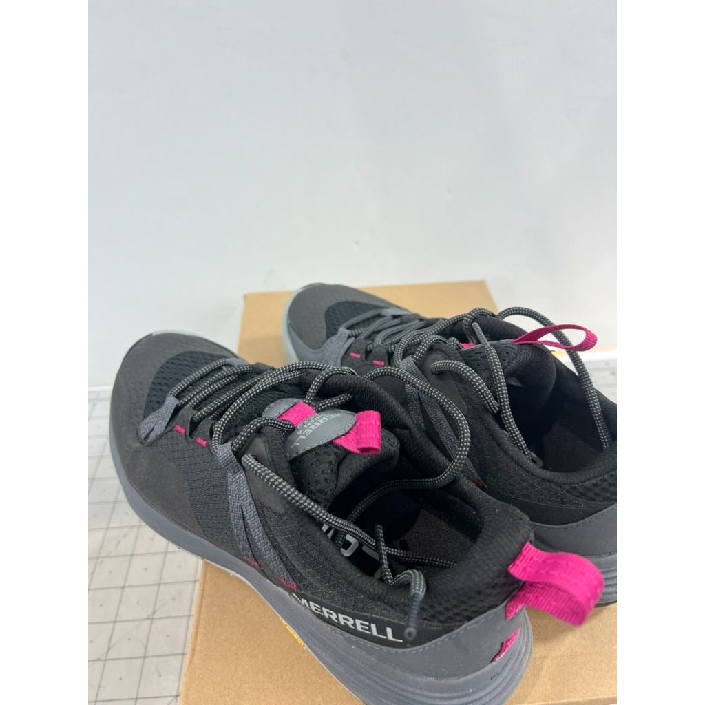 Women's Merrell Siren 4 Hiking Shoes Sz. 7 Black/Pink Excellent