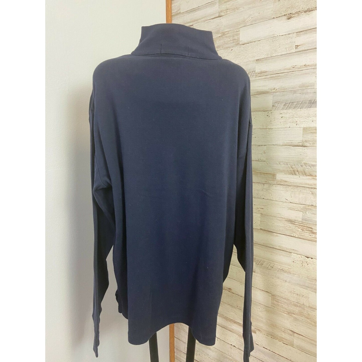 Polo Sport Ralph Lauren Men’s Navy Blue Long Sleeve 1/4 Zip Pullover Shirt Sz. L