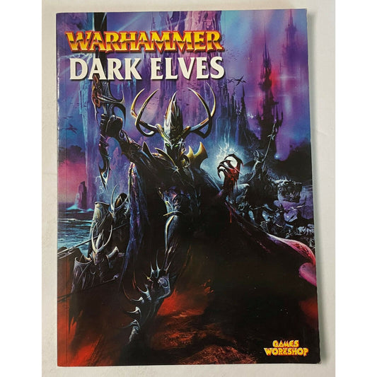 Warhammer Dark Elves Armies Supplement Games Workshop 2001 80 Pages UK Edition