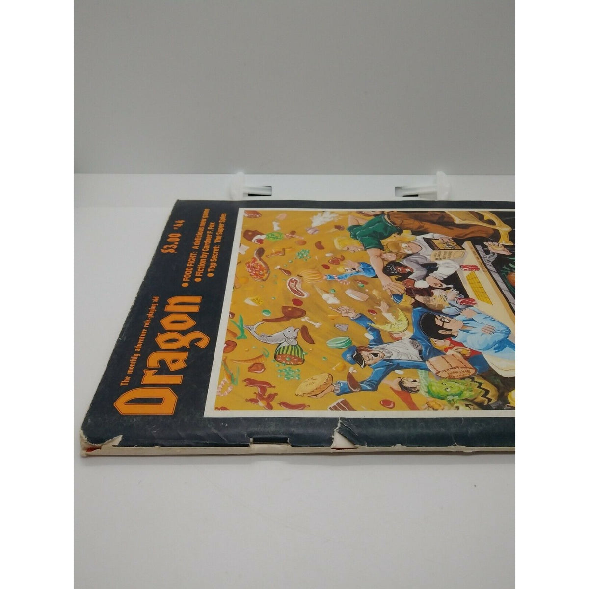 Dragon Magazine #44 December 1980 Vintage RPG Aid Food Fight & Super Spies