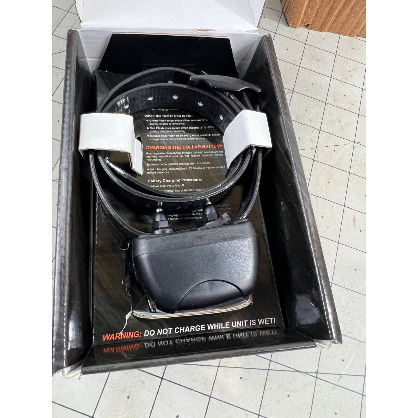DT Systems MR 1100 Addon Electric Collar - Black - Black 6in - 22in