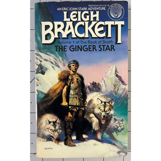 The Ginger Star By Leigh Brackett 1979 Vintage Sci-Fi Paperback 1st Edition 3rd Printing