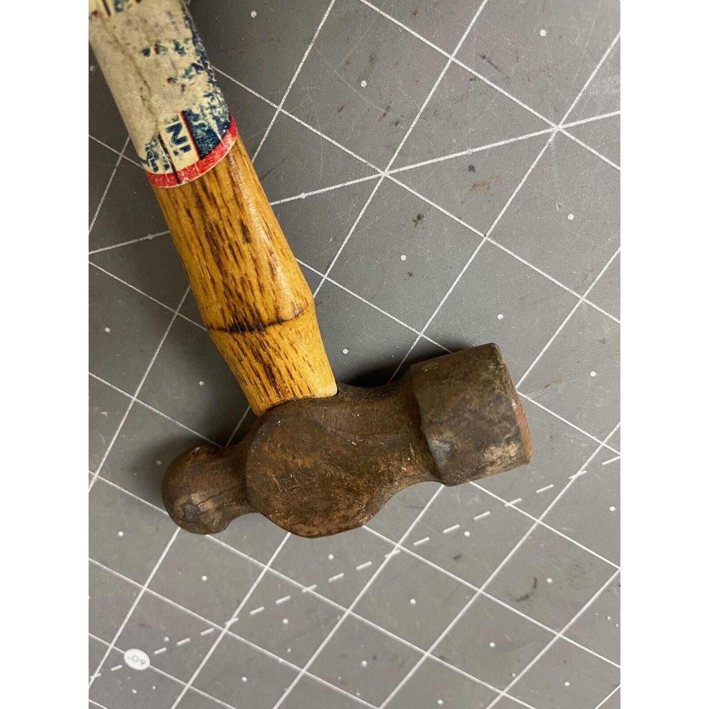 8 oz. STANLEY Ball Peen Hammer Machinists #106 Handle