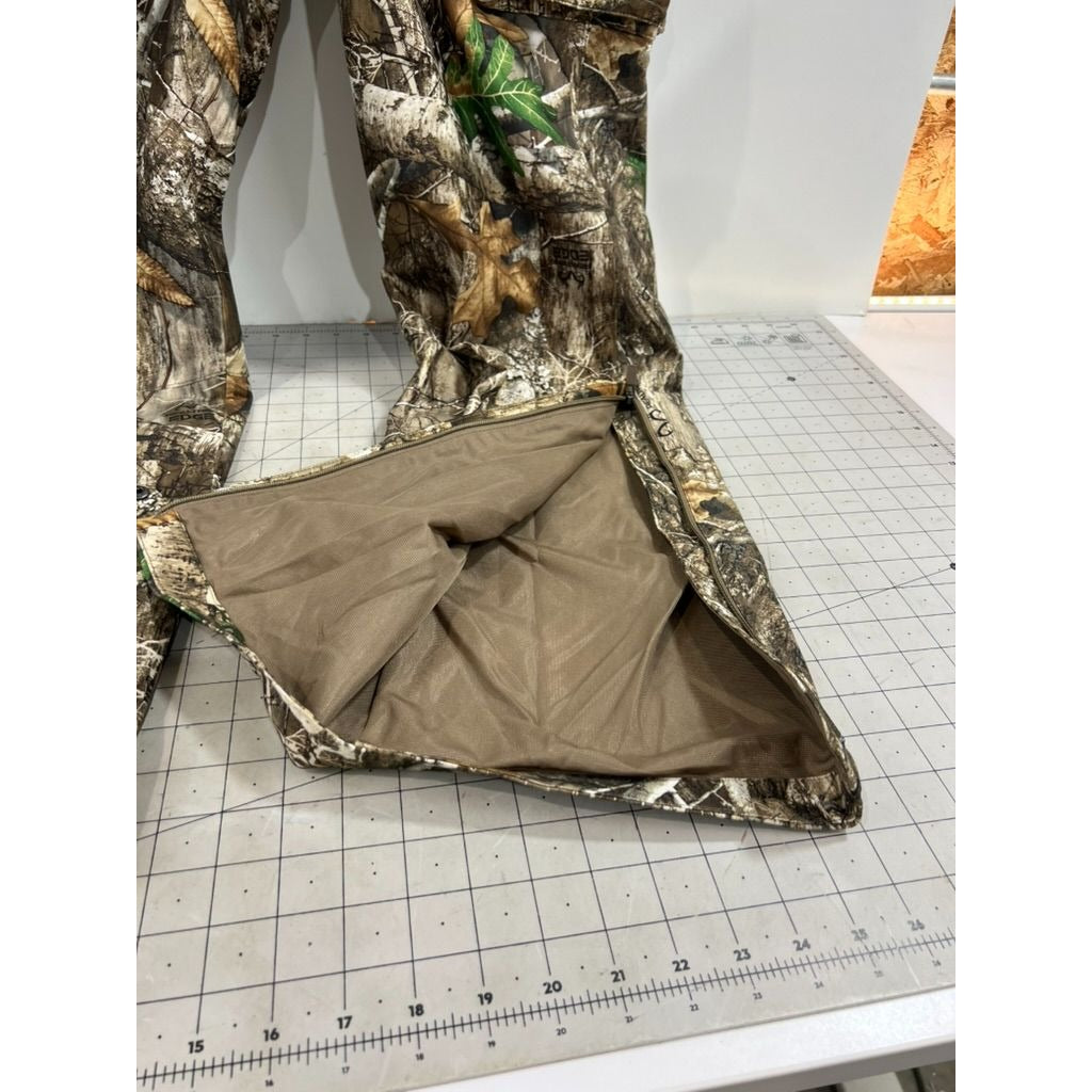 Rustic Ridge Realtree Edge Men’s Camouflage Hunting Pants Size Large 32-38