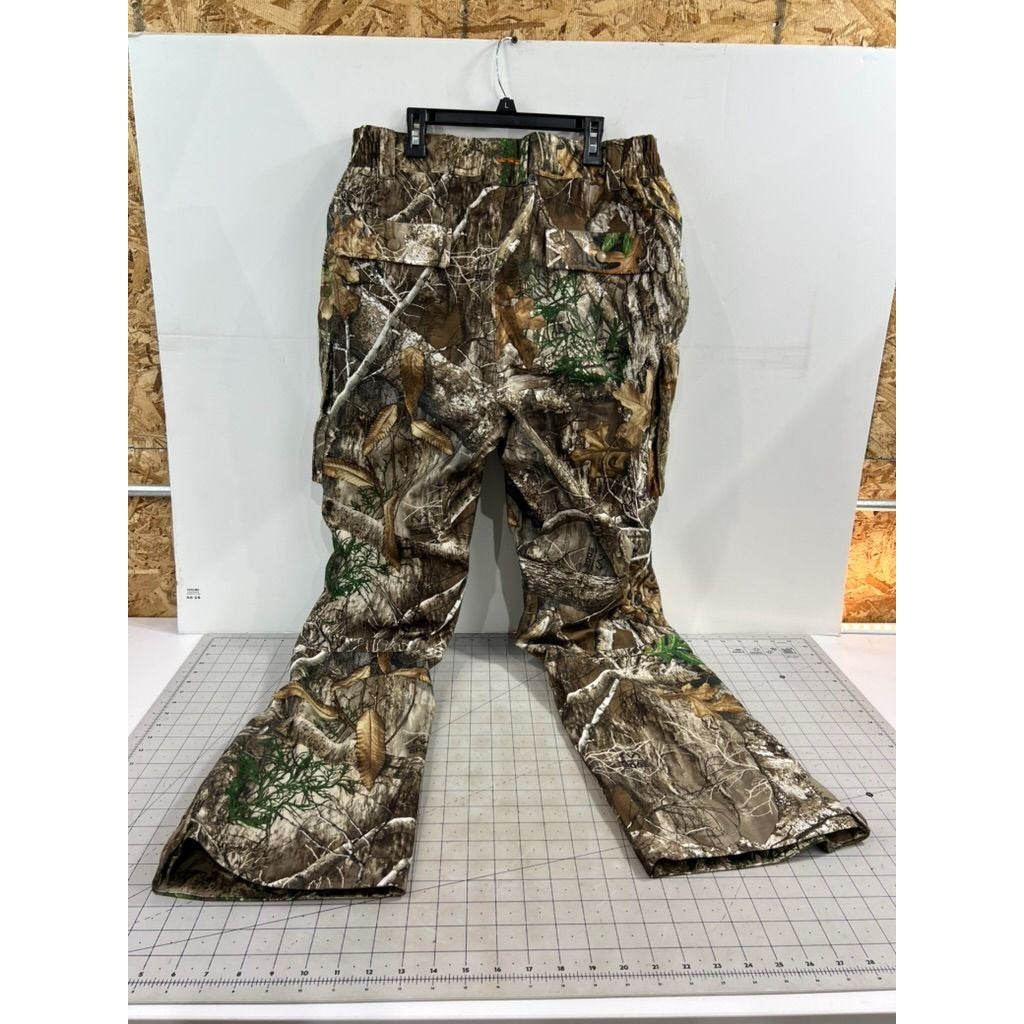 Rustic Ridge Realtree Edge Men’s Camouflage Hunting Pants Size Large 32-38