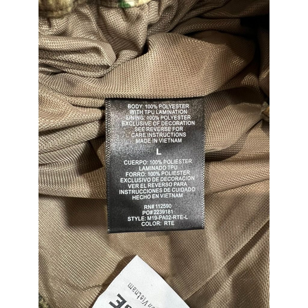 Rustic Ridge Realtree Edge Men’s Camouflage Hunting Pants Size Large 32-38