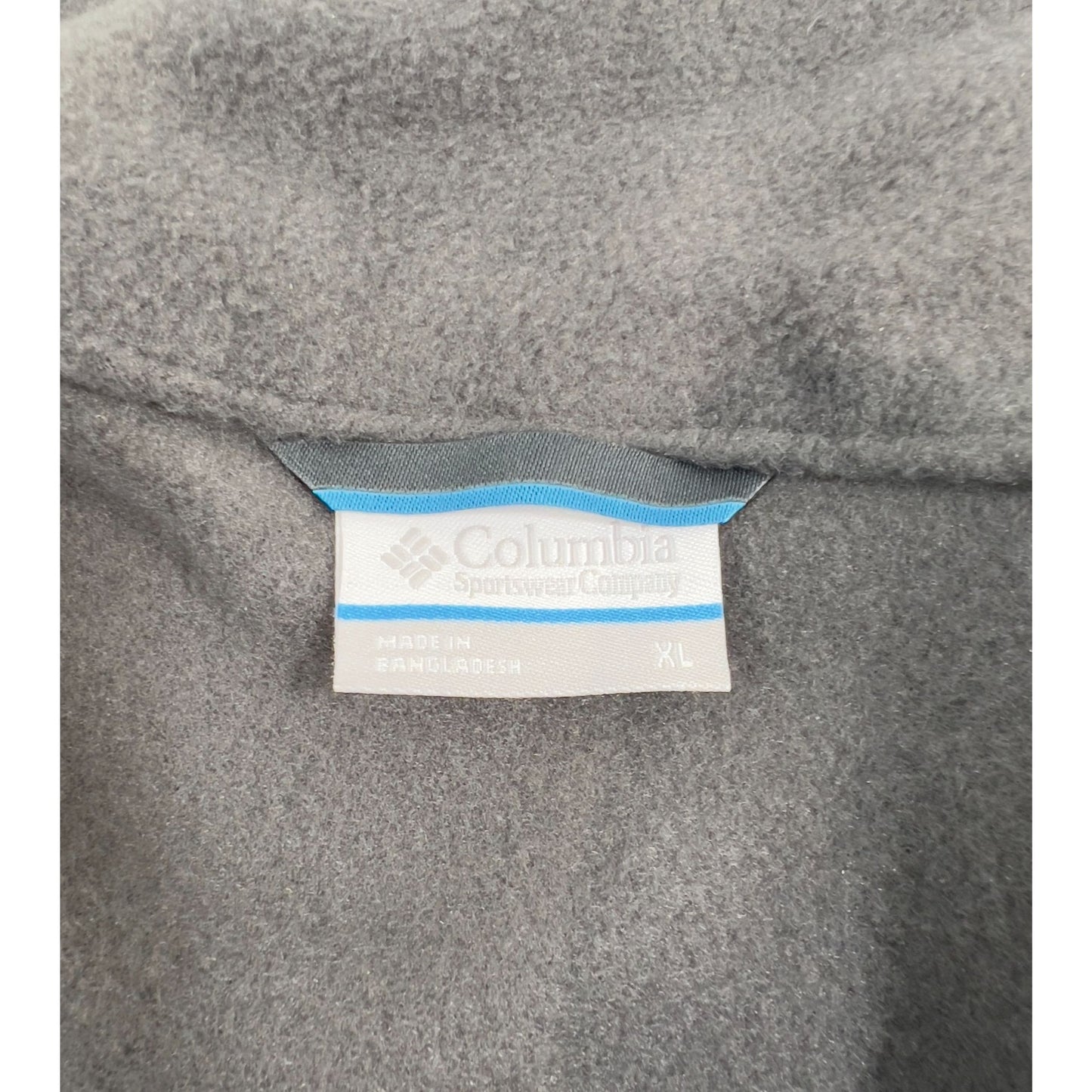 Columbia Steens 2.0 Mountain Men's XL Fleece Jacket Green Gray Full Zip NWOT