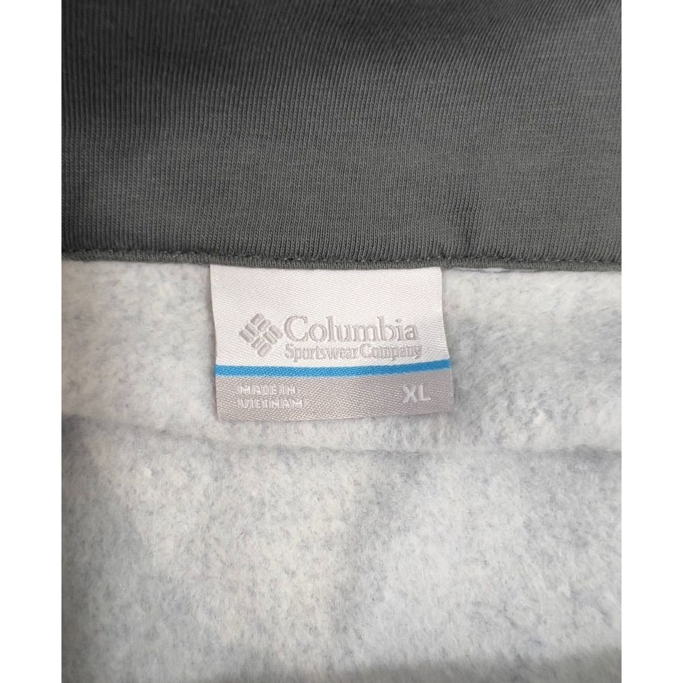 Columbia Men's 1/2 Zip Blue Fleece Pullover New NWOT Sz. XL