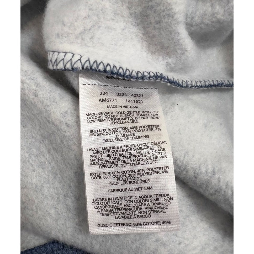 Columbia Men's 1/2 Zip Blue Fleece Pullover New NWOT Sz. XL