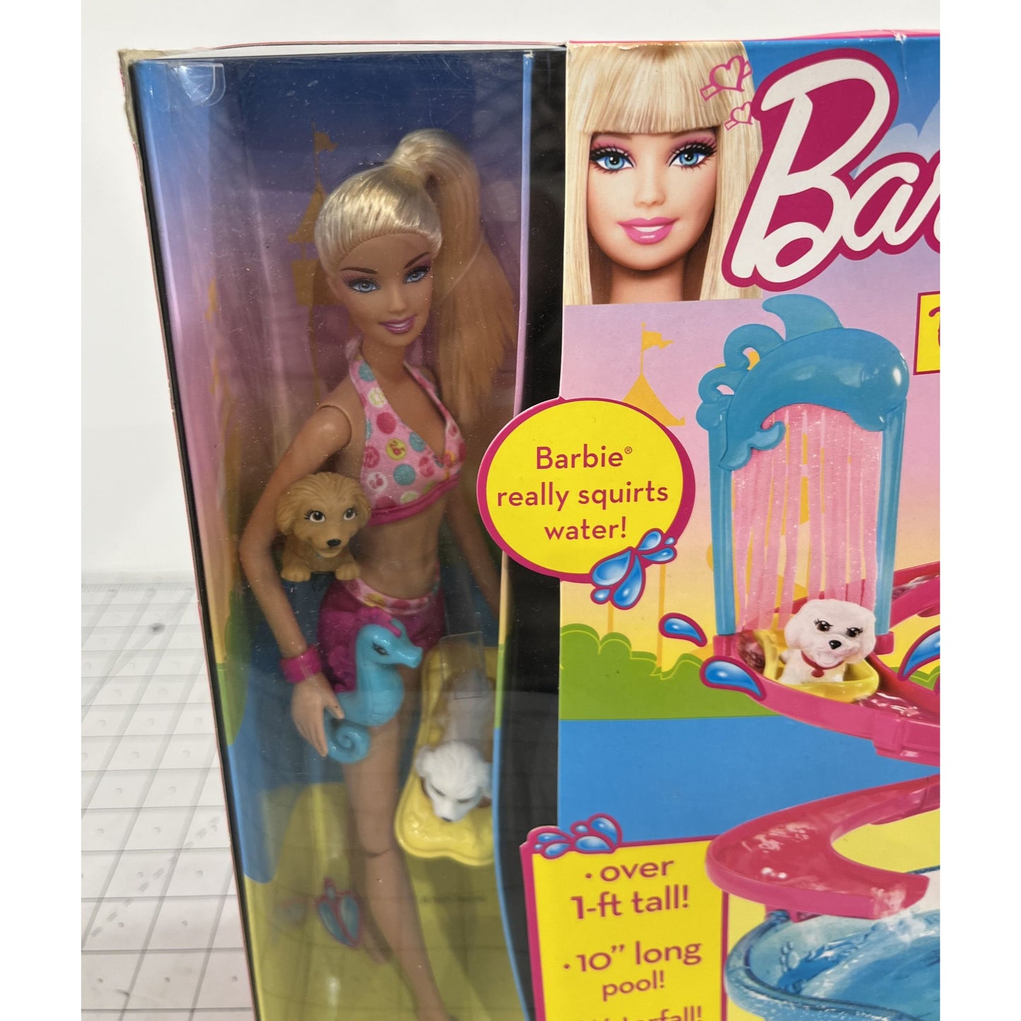 2010 Mattel Barbie Puppy Water Park Doll Set V6982 Rare Sealed Unassembled Toy