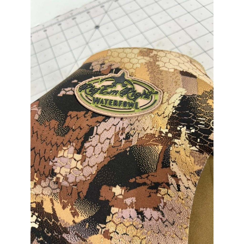 RigEm Right Bloodline Elite Dog Vest Neoprene XL Camouflage Hunting Waterproof Durable