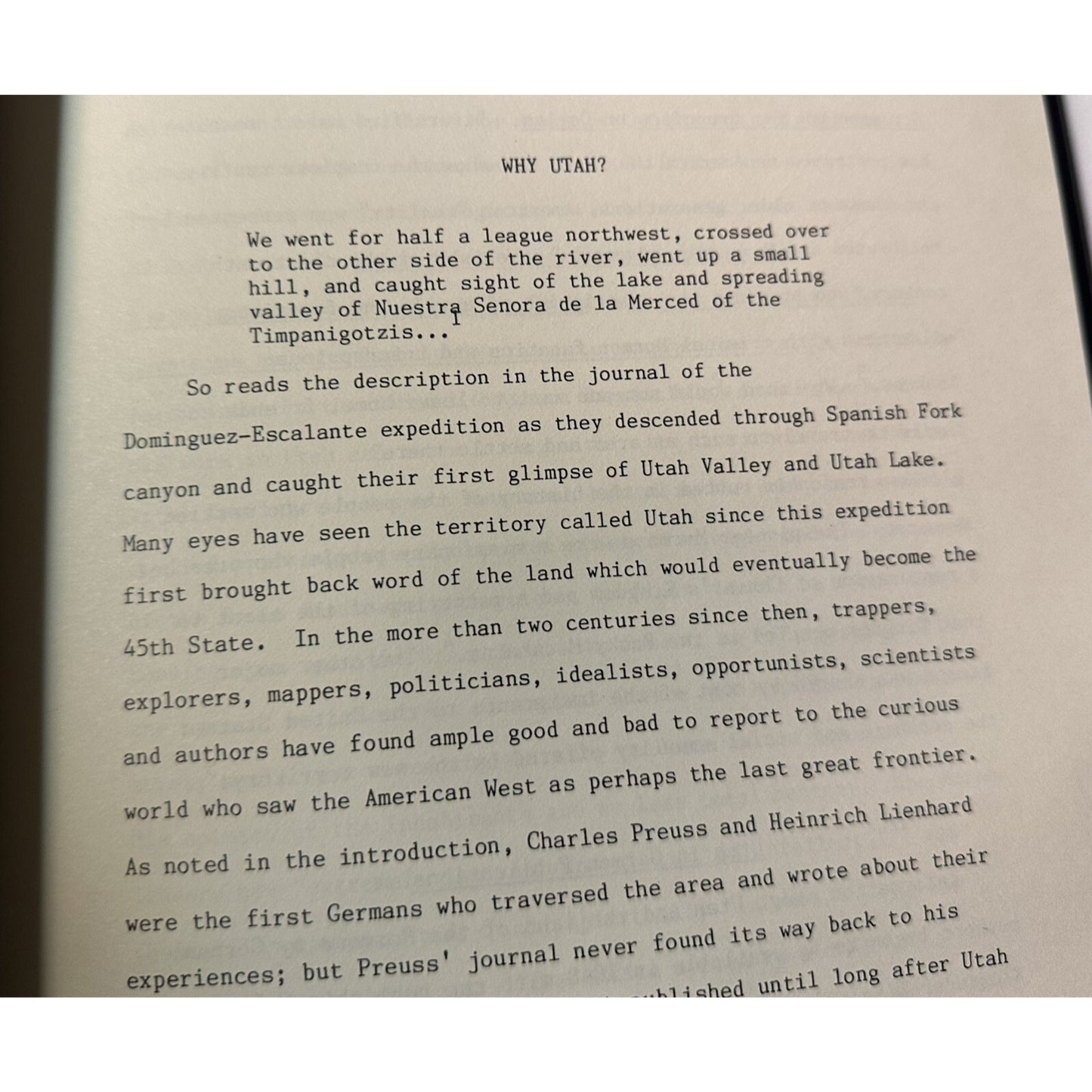 genealogy GERMAN-SPEAKING IMMIGRANTS UTAH: A BRIEF HISTORY Dewsnup 1983
