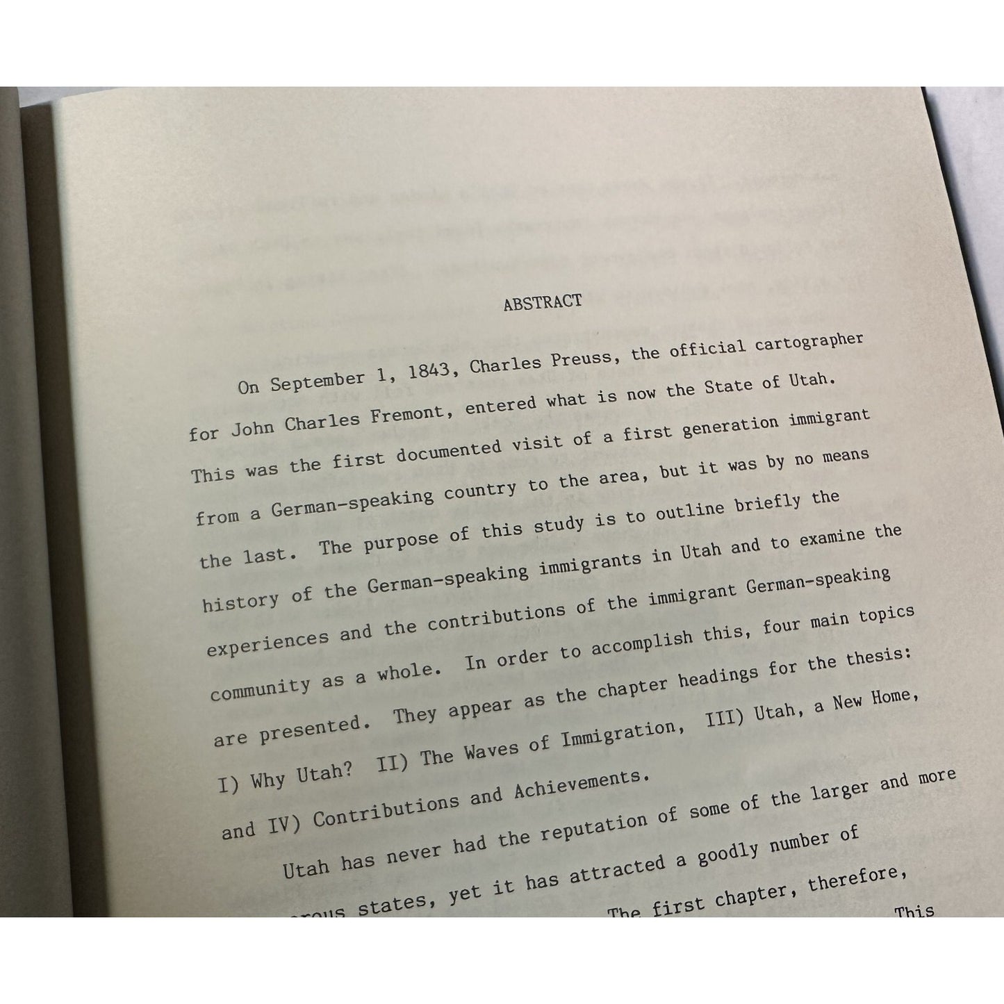 genealogy GERMAN-SPEAKING IMMIGRANTS UTAH: A BRIEF HISTORY Dewsnup 1983
