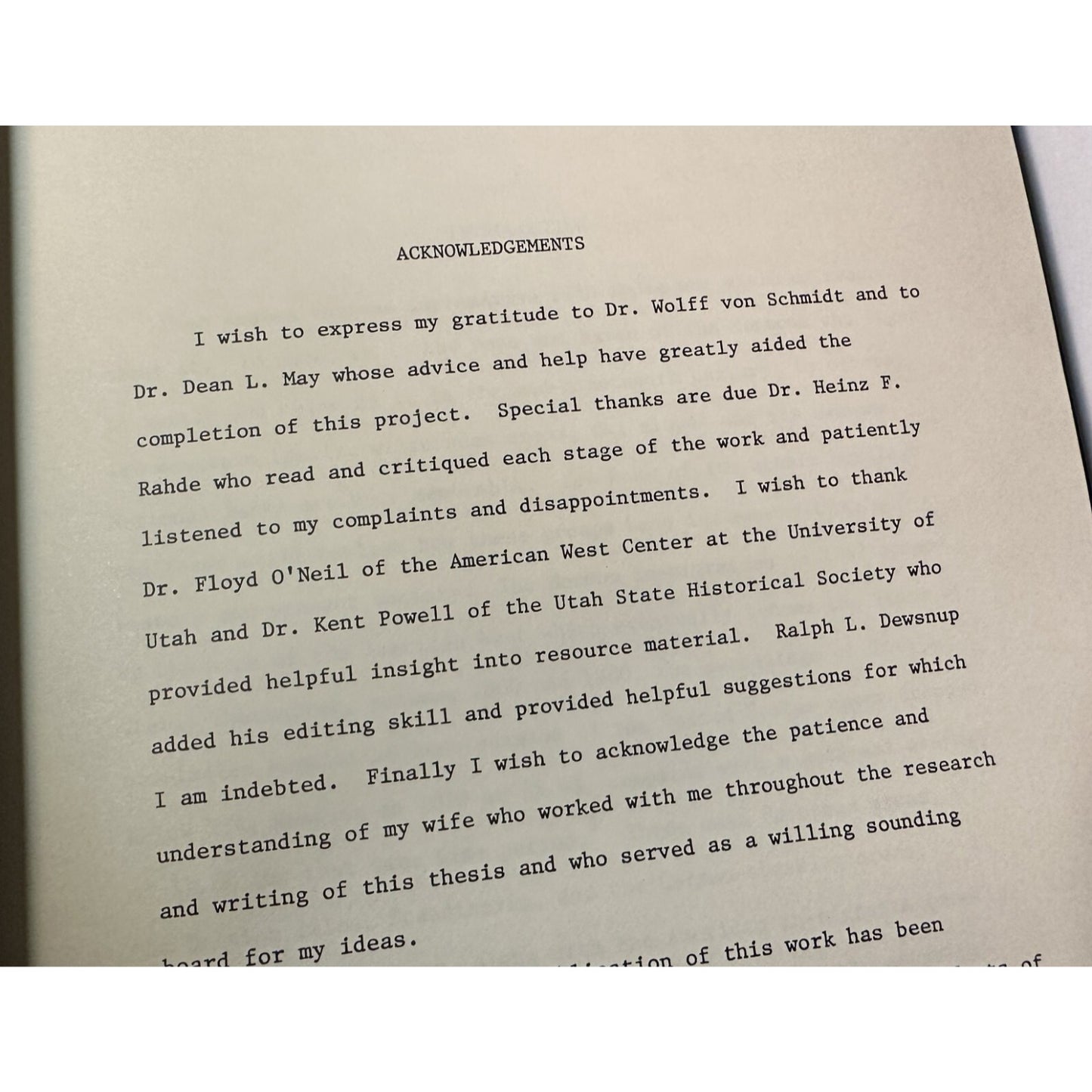 genealogy GERMAN-SPEAKING IMMIGRANTS UTAH: A BRIEF HISTORY Dewsnup 1983