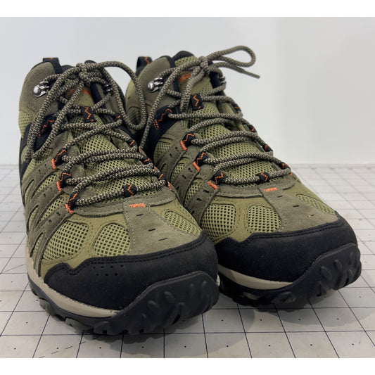 Merrell Men's Accentor 3 Waterproof Mid Hiking Boots Olive/Herb Sz. 9.5 W(EE) New