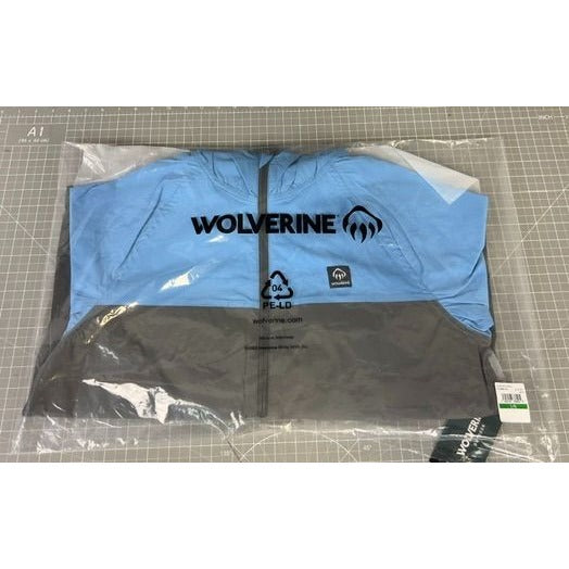 Wolverine Guide Eco Shell Blue Sky Size Large New