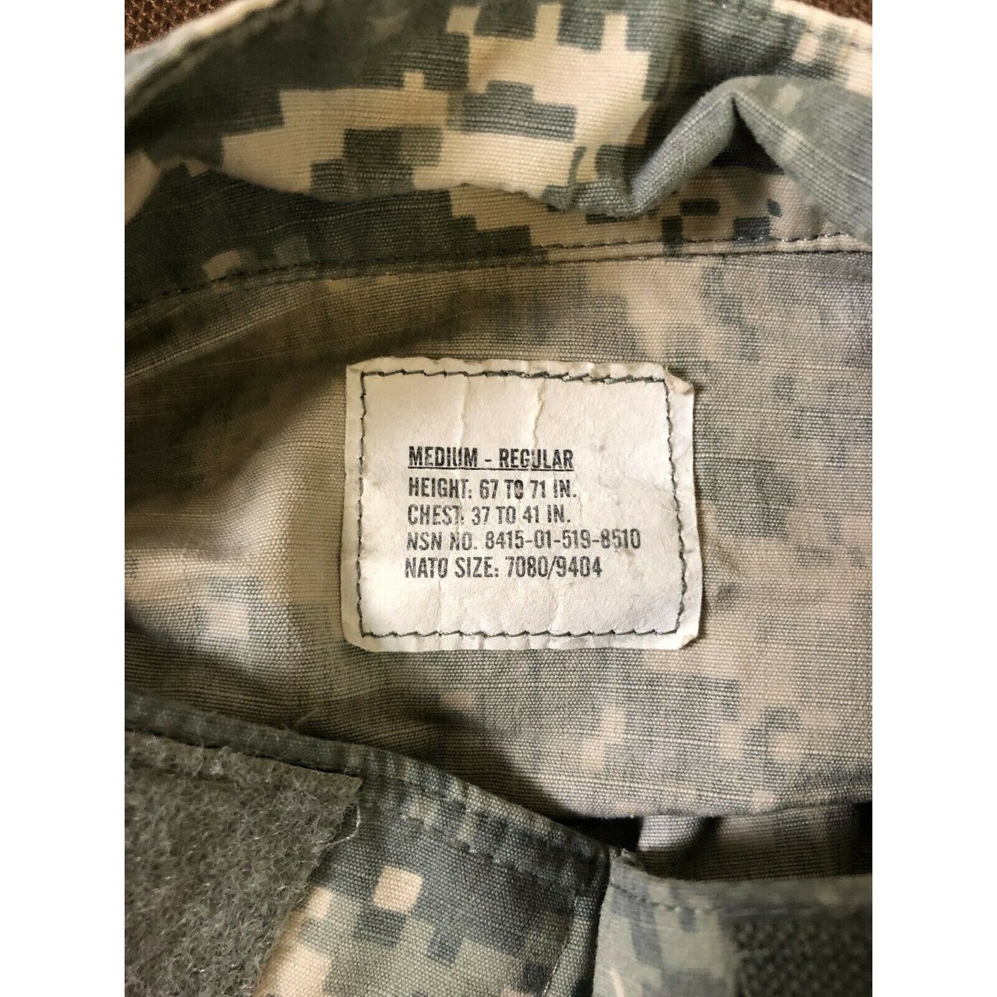 US Army Digital Multi Cam Combat Coat Medium/Regular Flame Resistant VG+