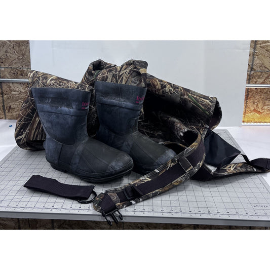 Rustic Ridge Neoprene Chest Waders 1600g 3M Thinsulate Insulated Men's Sz. 11