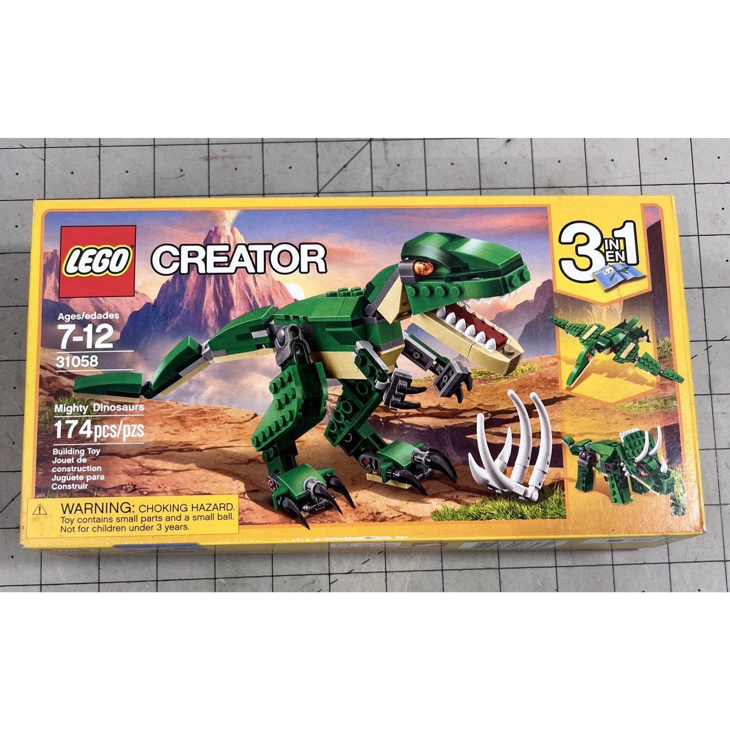 LEGO 31058 Creator Series Series Mighty Dinosaurs complete
