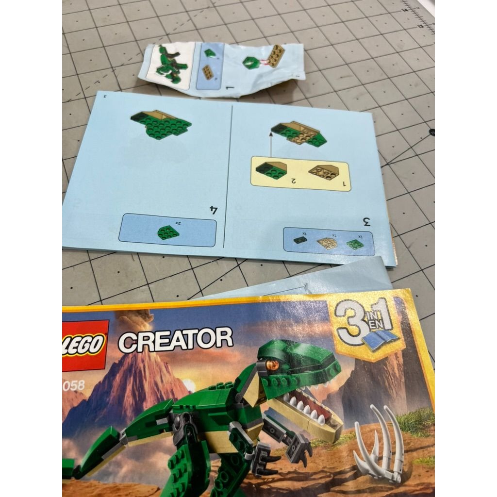 LEGO 31058 Creator Series Series Mighty Dinosaurs complete
