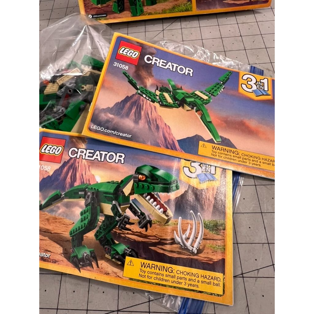 LEGO 31058 Creator Series Series Mighty Dinosaurs complete