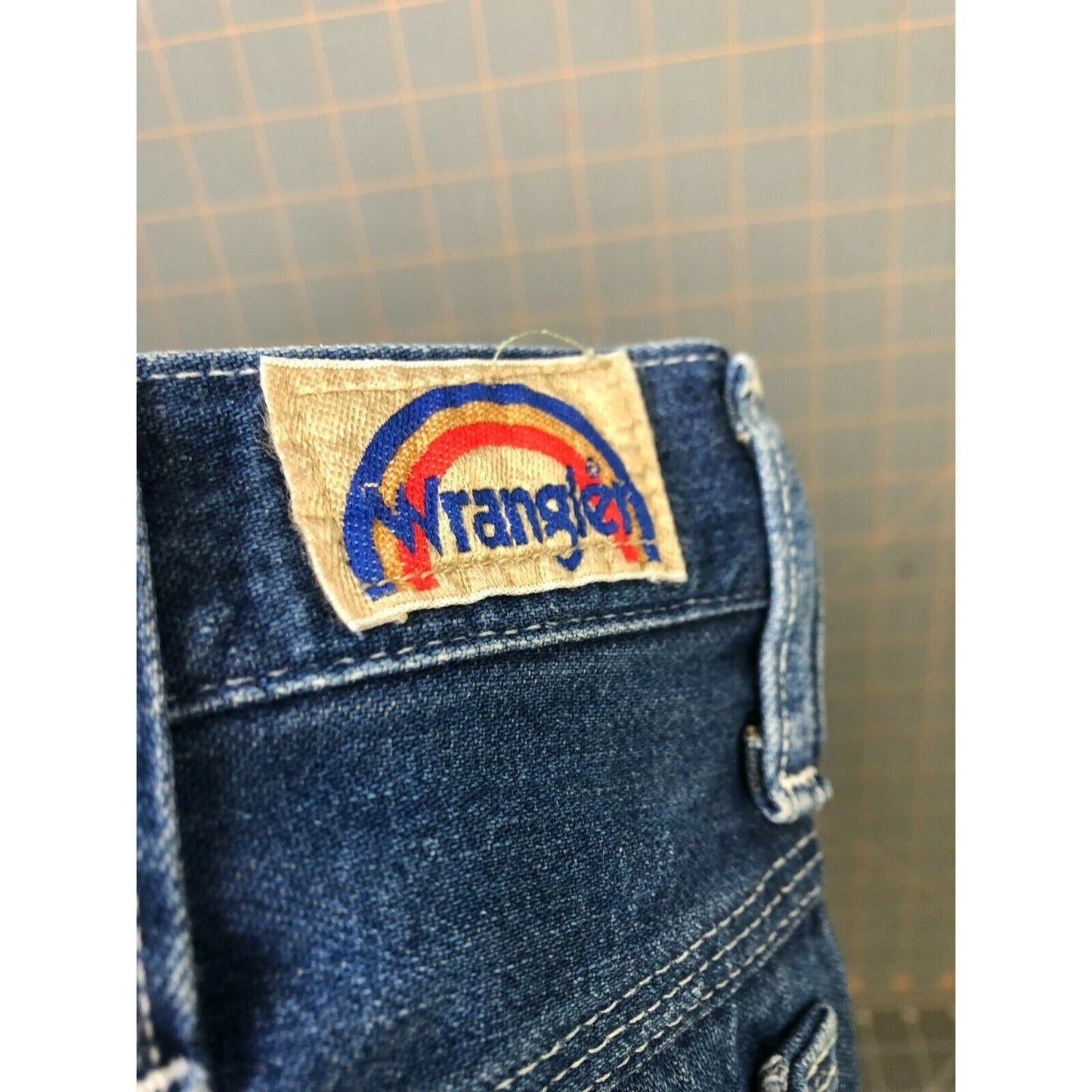 Vintage Wrangler Men's Distressed Carpenters Jeans 29X32 1970's 335SPWR