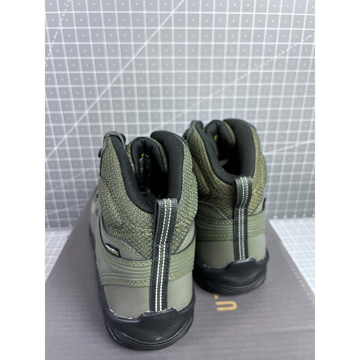 KEEN Utility Reno Mid KBF WP Dark Olive/Black Men's Boot 13 US 47EU NEW~