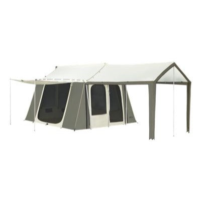 Kodiak Canvas Cabin 6-Person Canvas Tent w/Deluxe Awning Model 6133 Sz. 12x9'