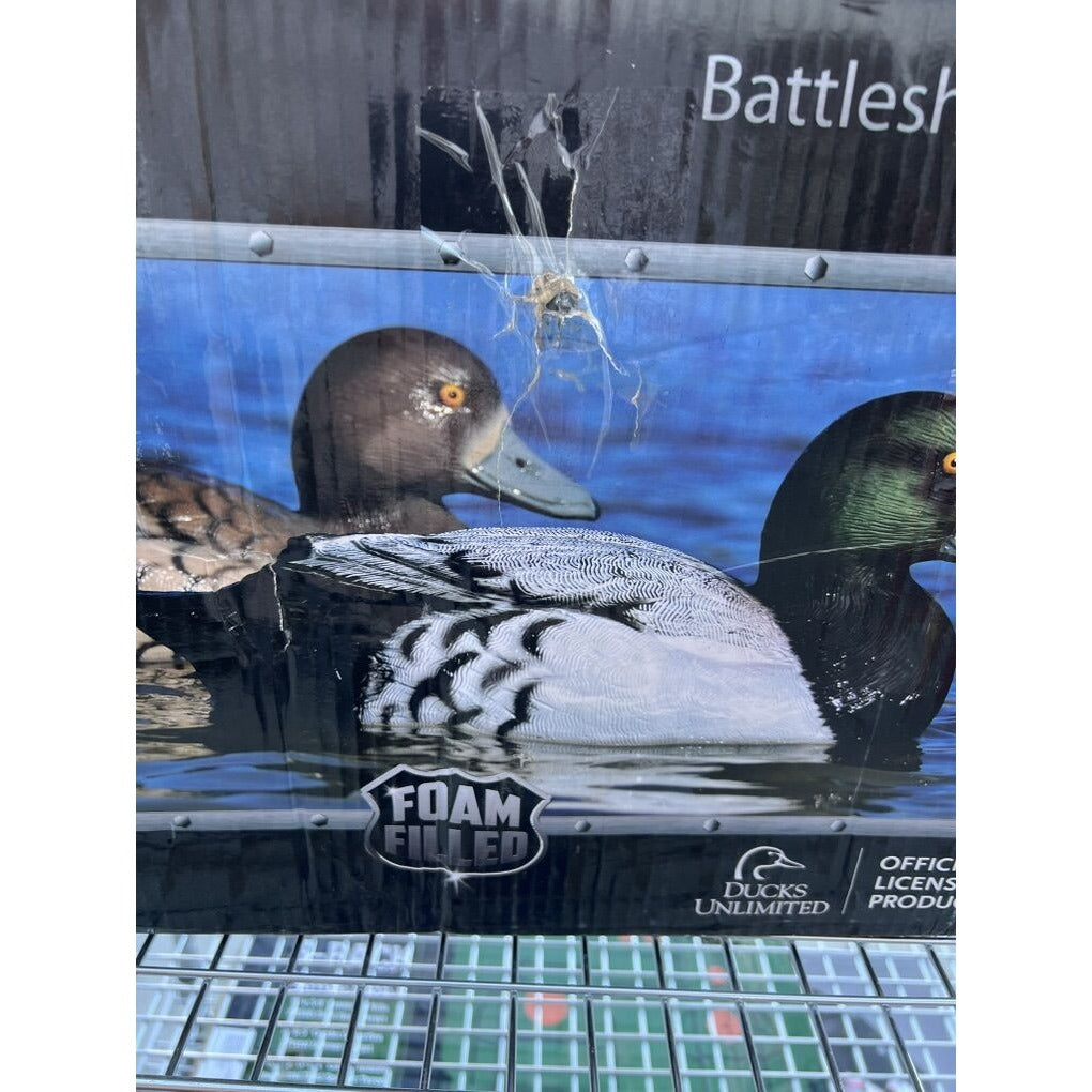 Higdon Battleship Bluebill Foam-Filled Duck Decoys 6-Pack Weighted Keel #16234