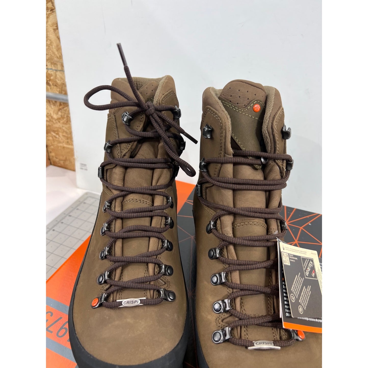 Crispi Men's Nevada Uninsulated GTX Waterproof Hunting Boots - Brown Sz. 11.5