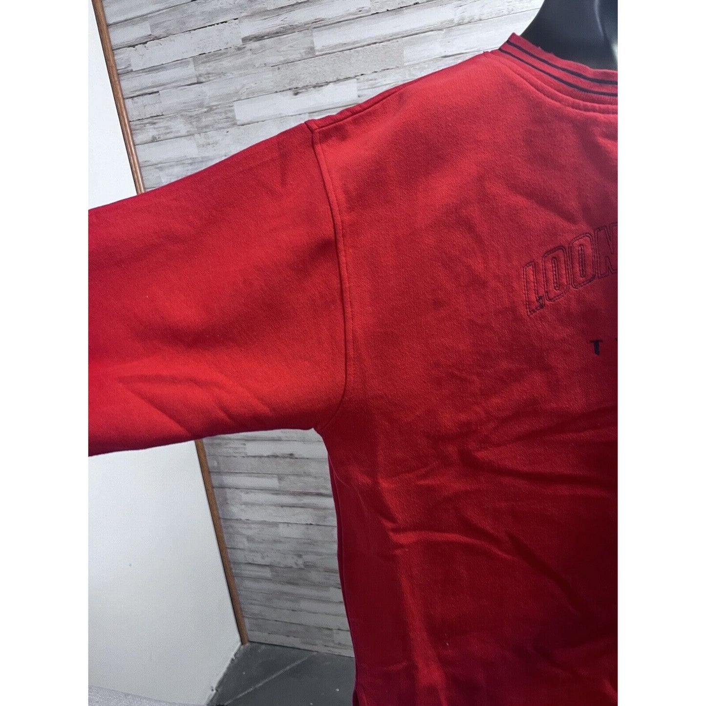 Vintage Looney Tunes Red Long Sleeve Tweety Sweatshirt Large