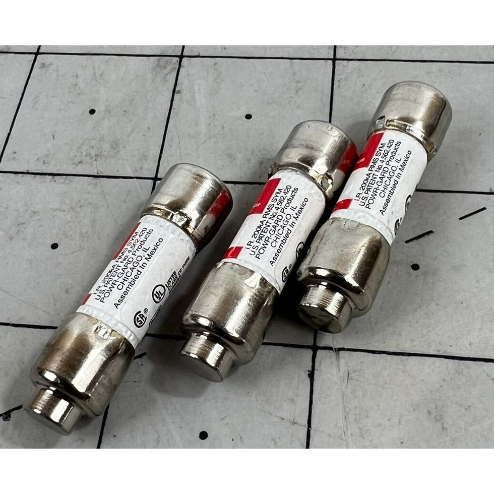 Littelfuse KLDR 3A Class CC Time Delay Fuses For 600 VAC Or Less - Lot Of 3