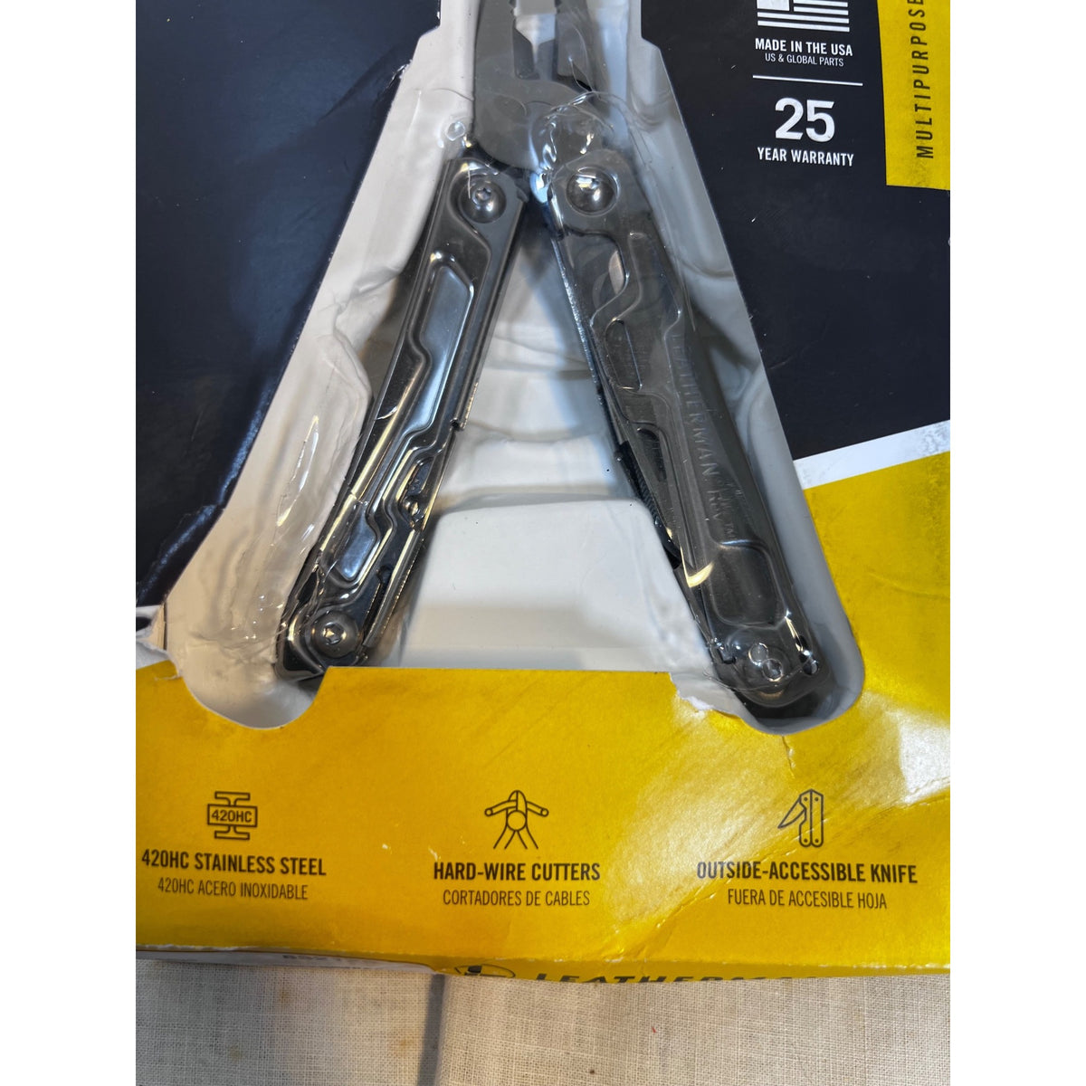 Leatherman Rev 14-Tool Stainless Steel Multi-Tool New 832126