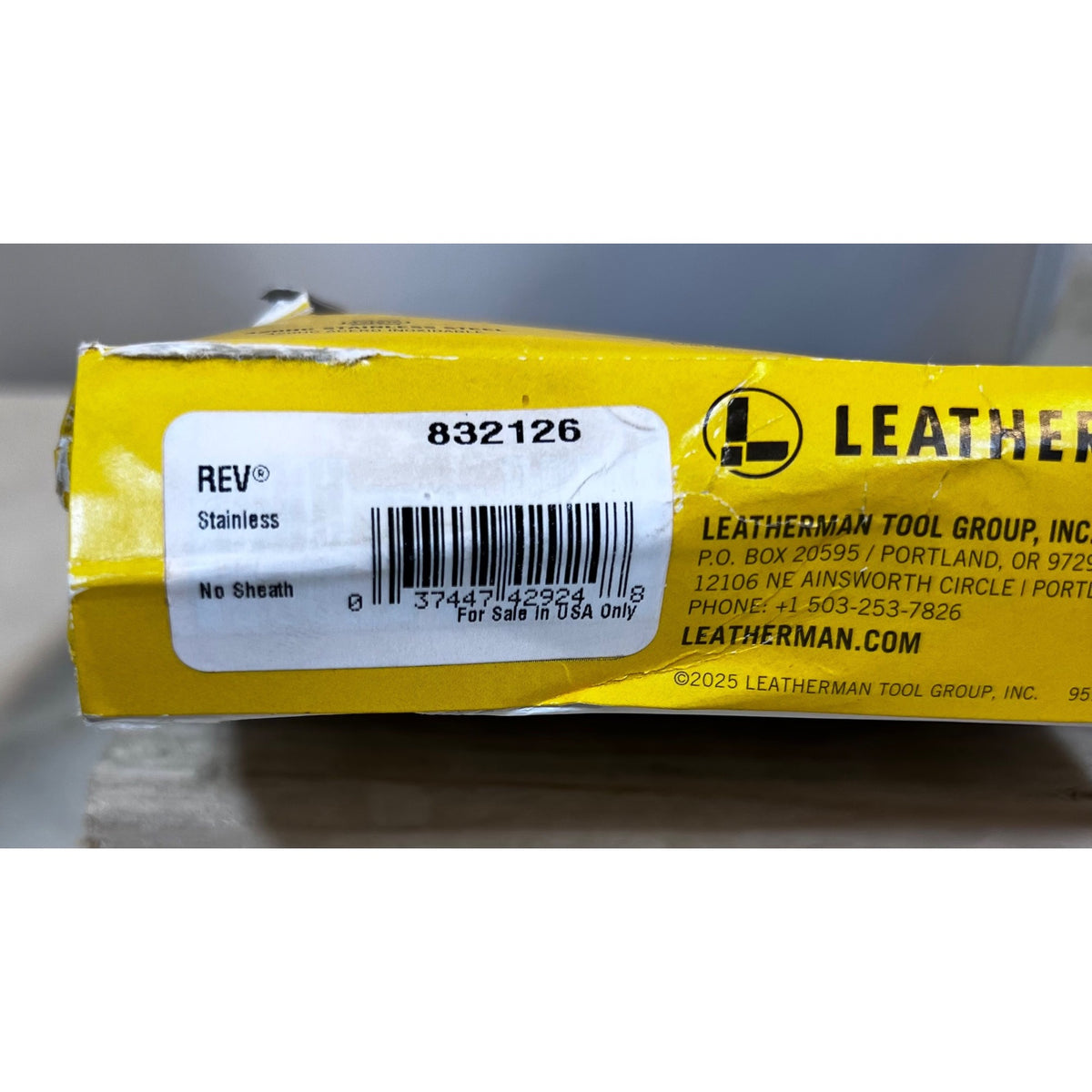 Leatherman Rev 14-Tool Stainless Steel Multi-Tool New 832126