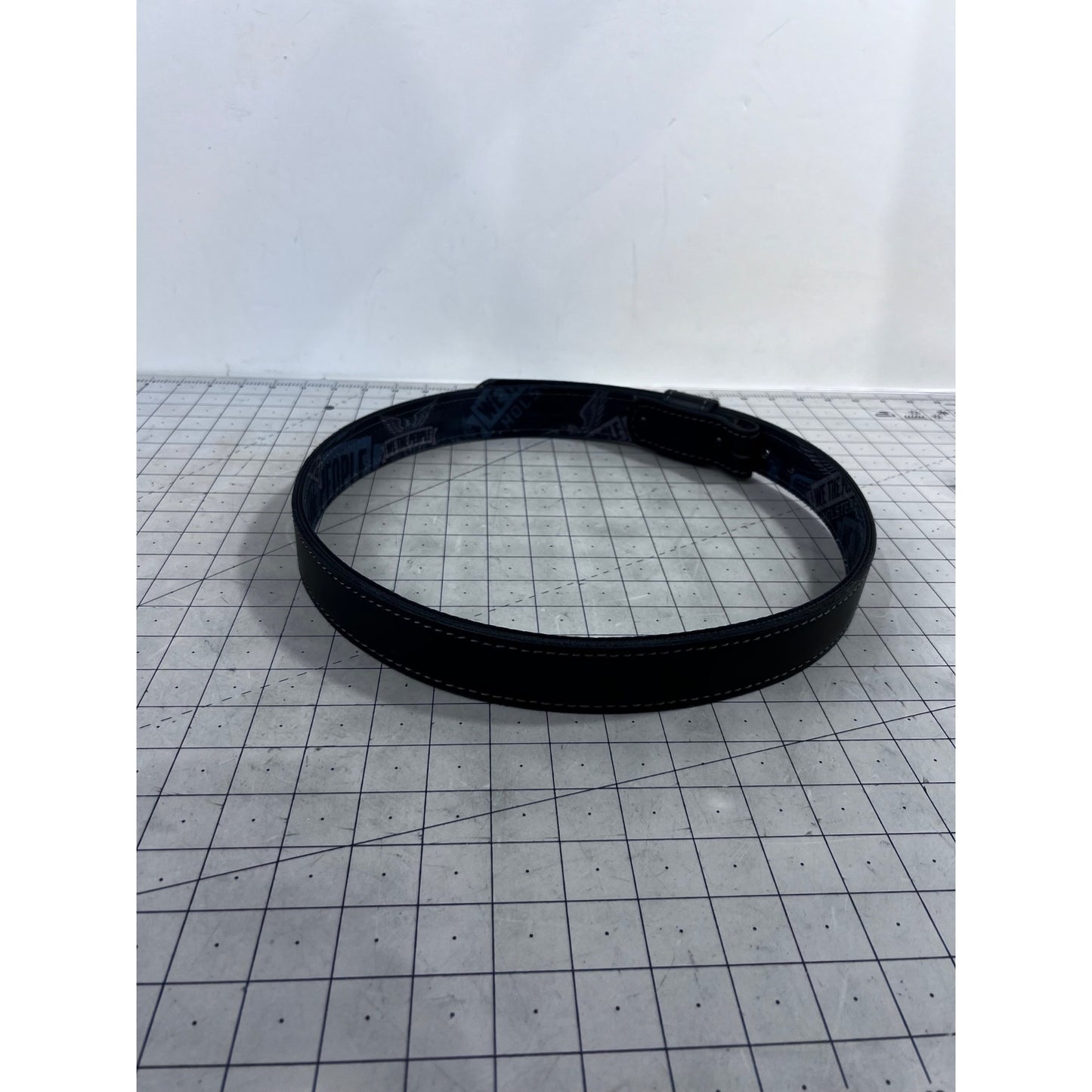 “We The People” Leather Belt Sz. 40 Black Blue Patriotic Liner USA Conceal Carry
