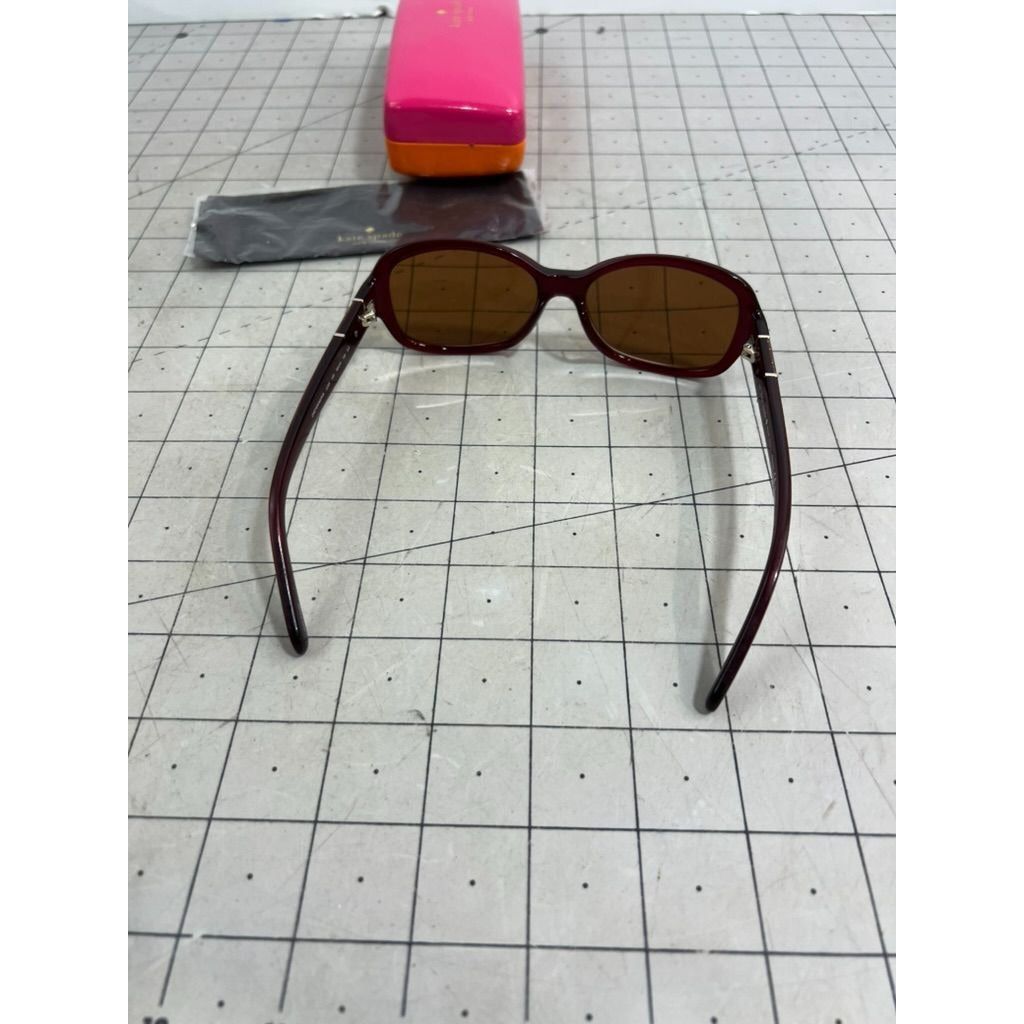 Kate Spade Women’s Polarized Cheyenne Sunglasses  Case & Cleaning Cloth