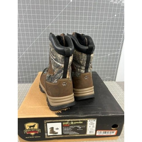 Red Wing Men's Irish Setter Terrain Boots Sz. 9 US  Mossy Oak NEW Hunting Hiking