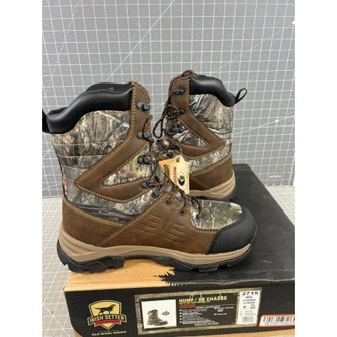 Red Wing Men's Irish Setter Terrain Boots Sz. 9 US  Mossy Oak NEW Hunting Hiking