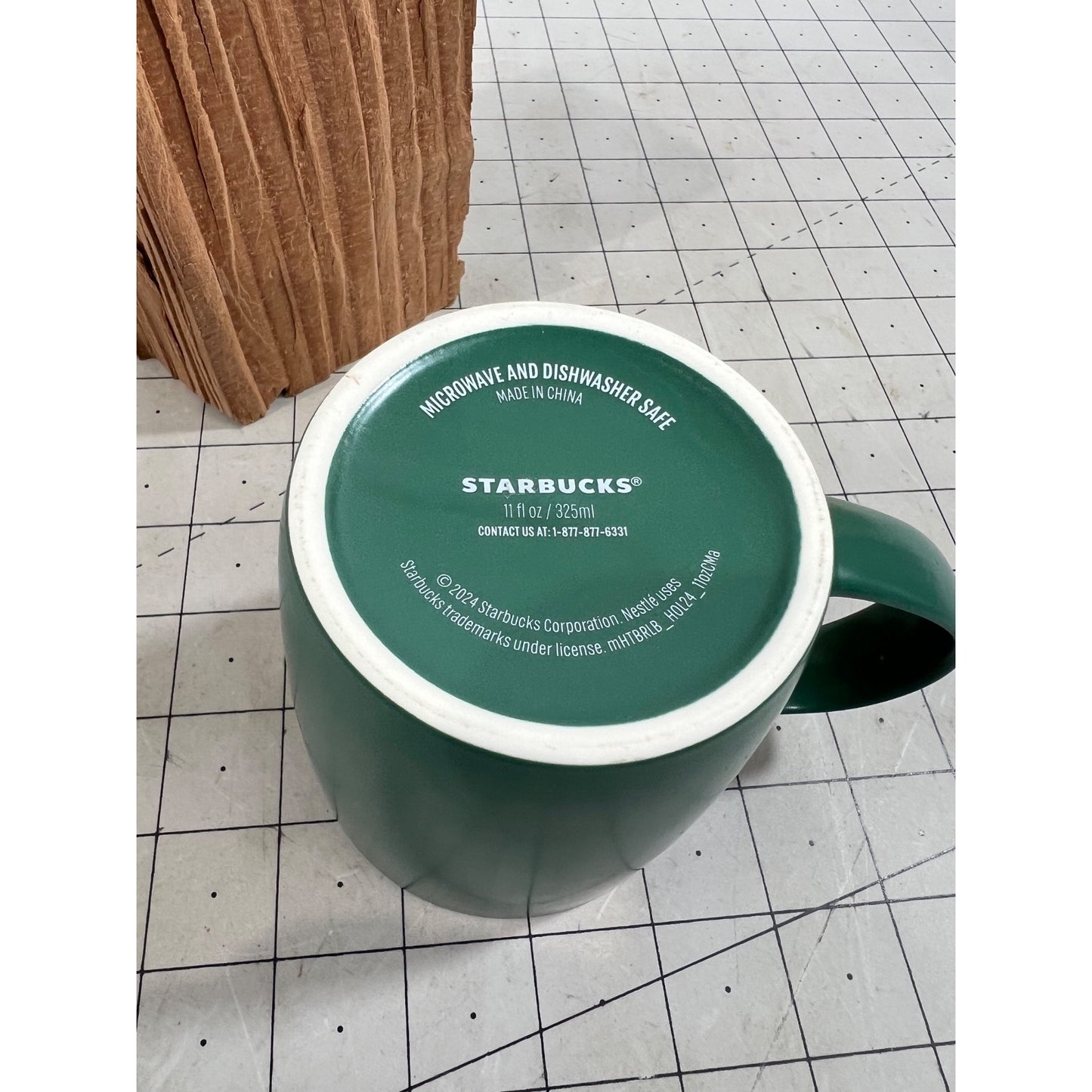 Starbucks 2024 Green Ceramic Coffee Mug 11 Oz ~~minty~~ Perfect Sipping
