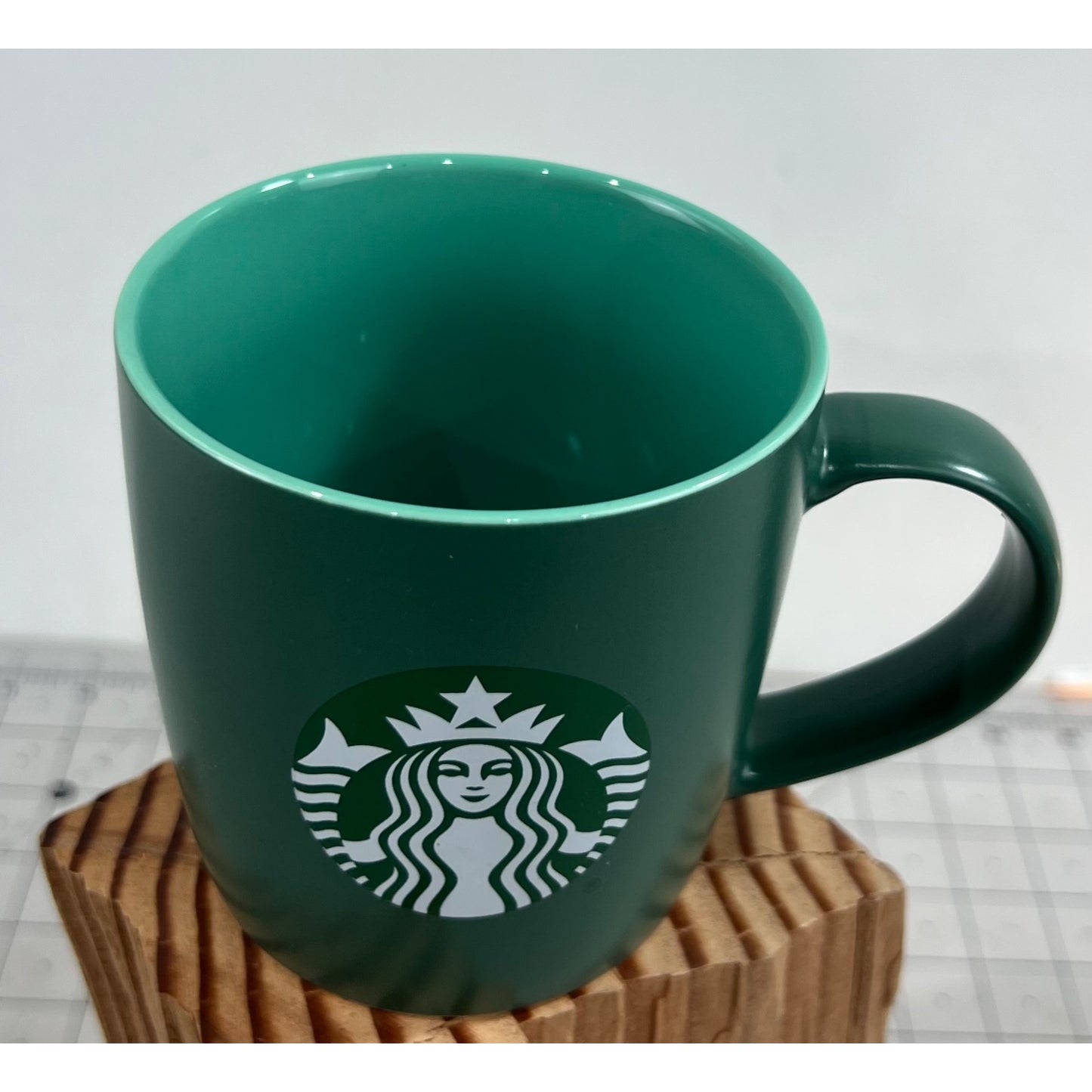 Starbucks 2024 Green Ceramic Coffee Mug 11 Oz ~~minty~~ Perfect Sipping