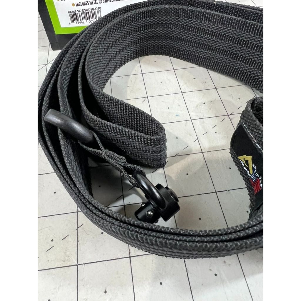 Alpine QD Dual Strap Rifle Sling - Black New Quick Detach Swivel