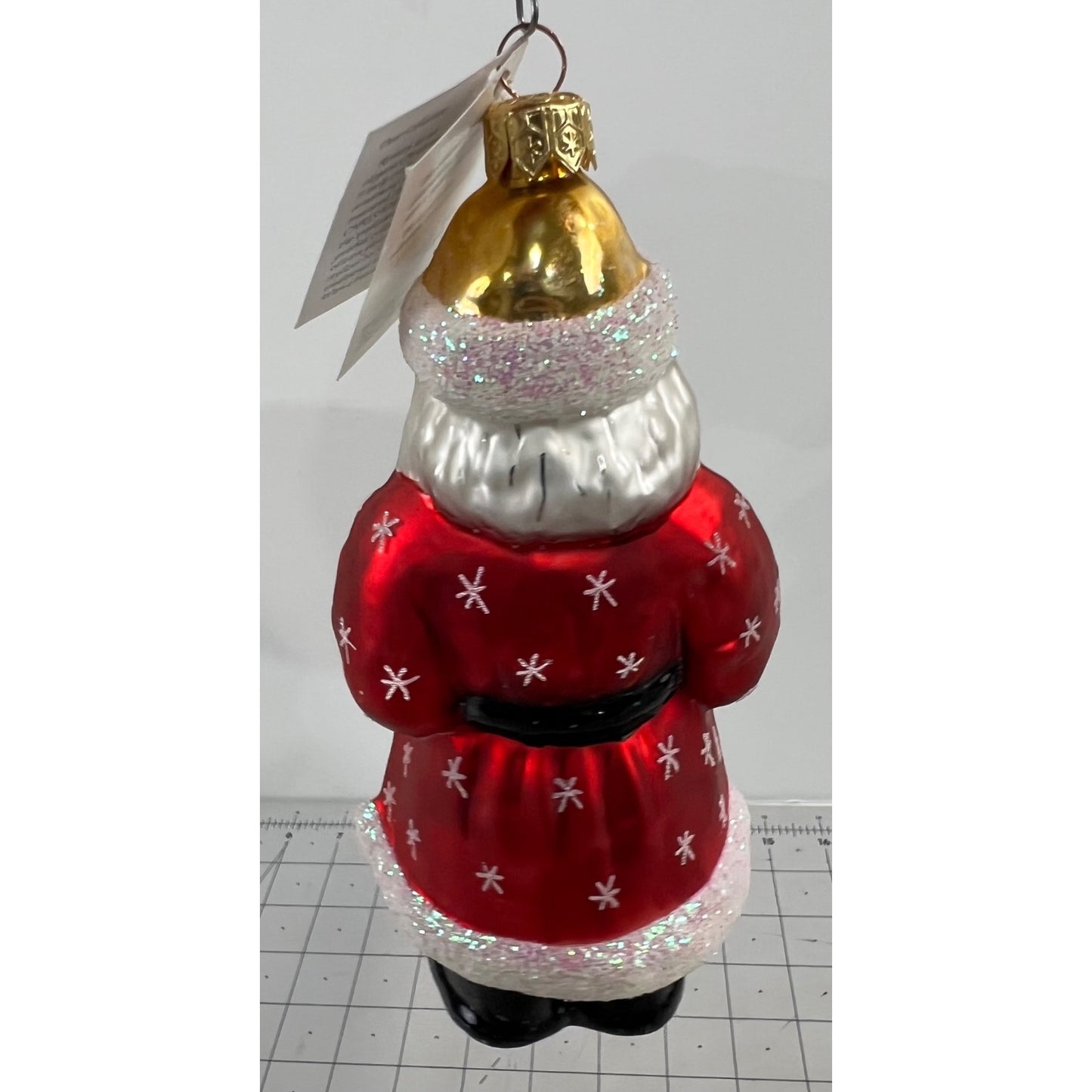 Christopher Radko Santa Christmas Ornament Pot O’ Gold “BRK” Berkshire Hathaway