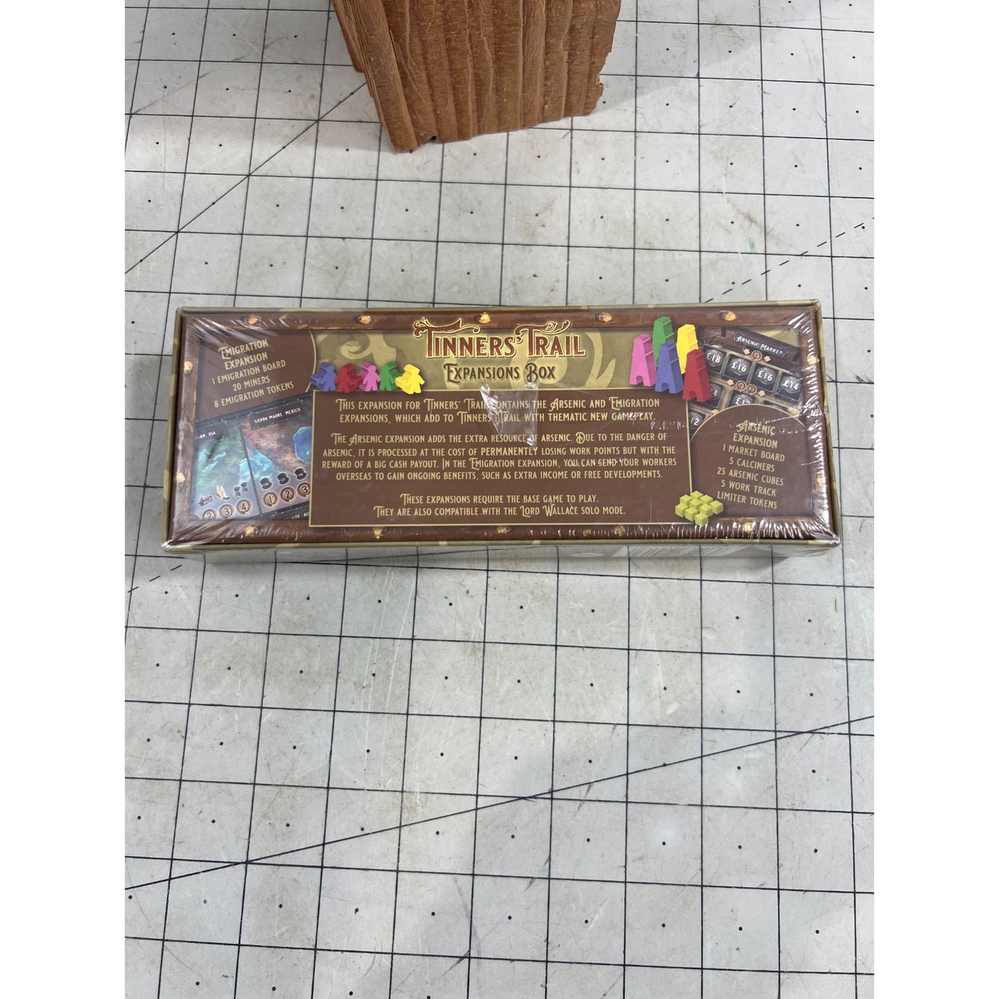 Tinners Trail Expansions Box By David Digby New Sealed Requires Base Game