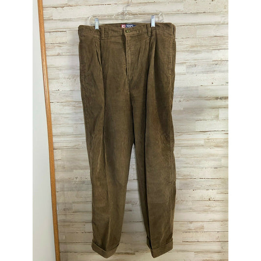 Chaps Ralph Lauren Brown Corduroy Pants W38 L30 Men's Classic 100% Cotton