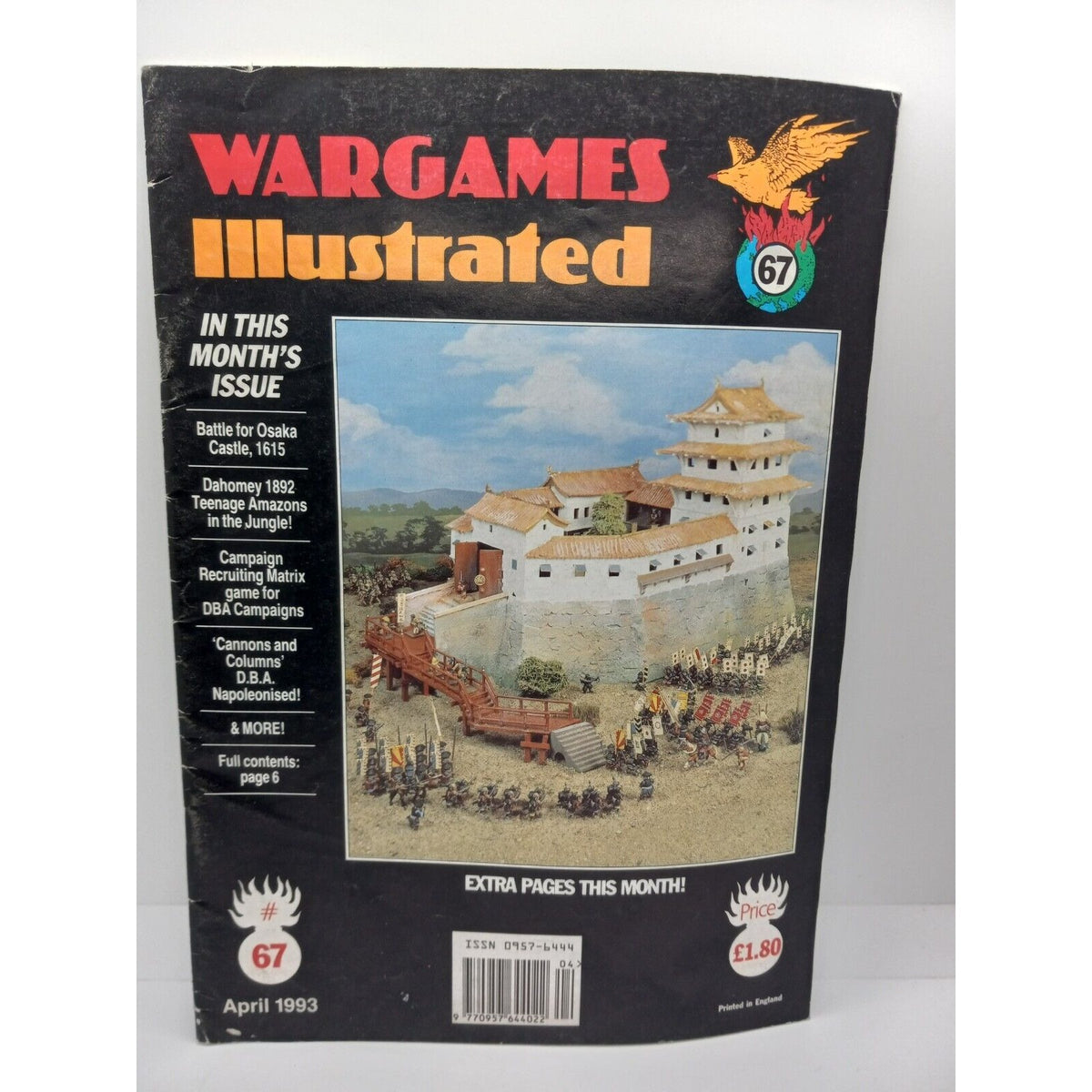 Vintage Wargames Illustrated Magazine Lot #38 39 48 67 & 77 1990-1994 Issues War