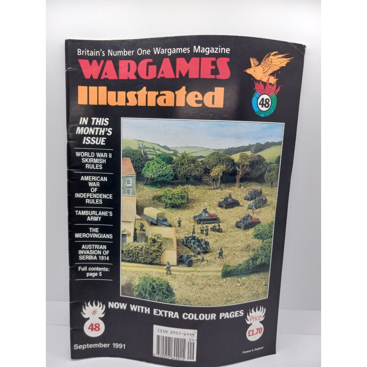 Vintage Wargames Illustrated Magazine Lot #38 39 48 67 & 77 1990-1994 Issues War