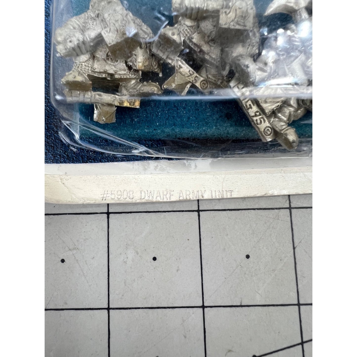 Leviathan Dwarf Army Unit #5903 Metal Miniatures 1995 Grendel Productions NOS New